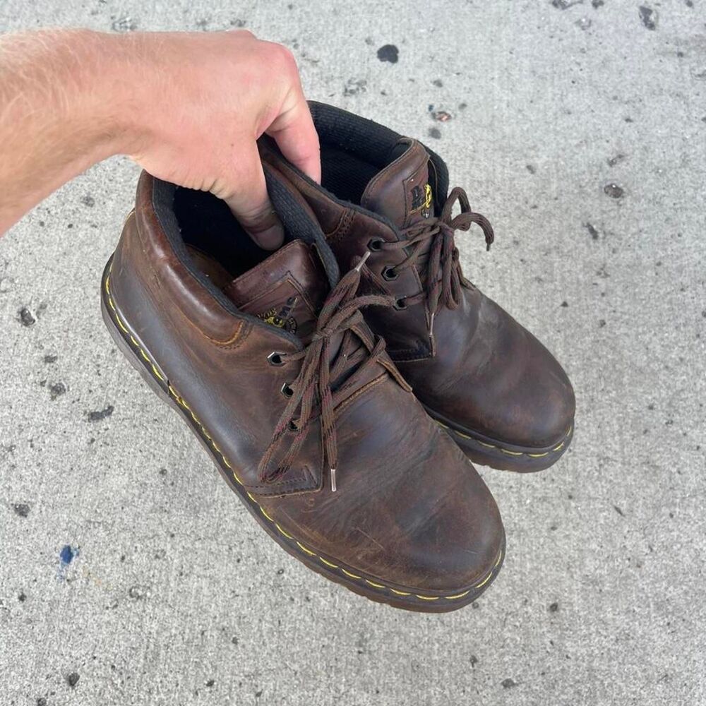 Vintage Dr. Marten Old Money Y2K Brown Boots